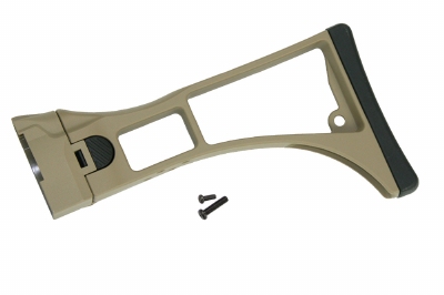 AARF Lightweight Folding Stock-TAN