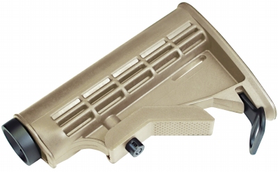 CS4 Retractable Stock-TAN (Incl. Stock Tube)