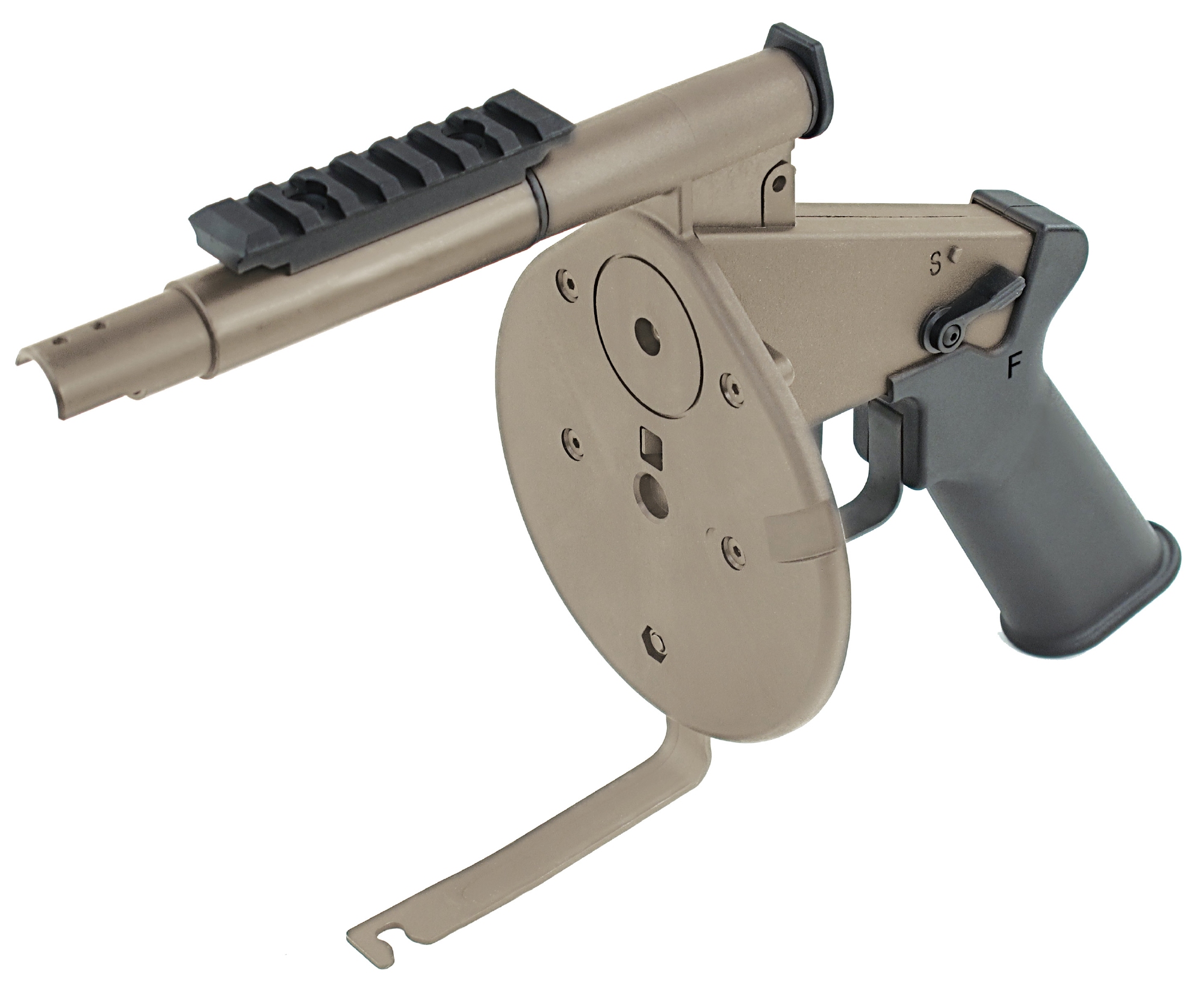 MGL Receiver Combination (Rear Part)-TAN