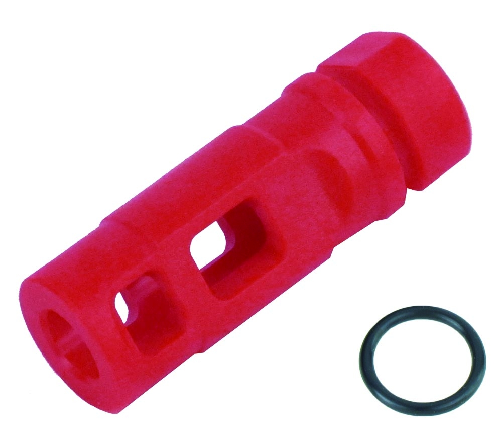 UK1 Plastic Red Flash Hider