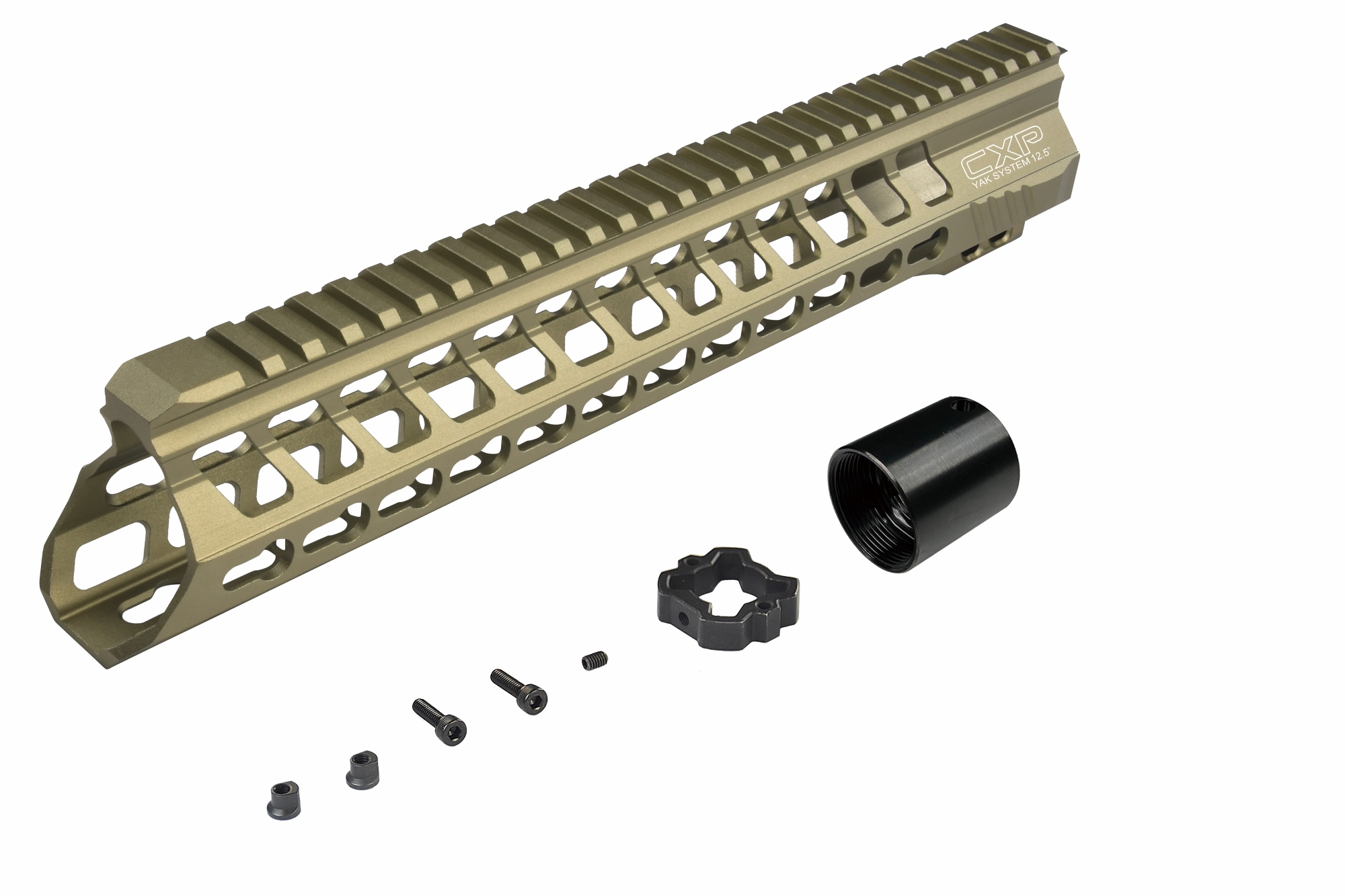 YAK Keymod Handguard 12.5"-TAN